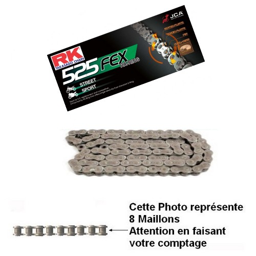 Attache rapide RK MAX-X pas 525 acier à sertir avec joints toriques -  Pièces Partie cycle sur La Bécanerie