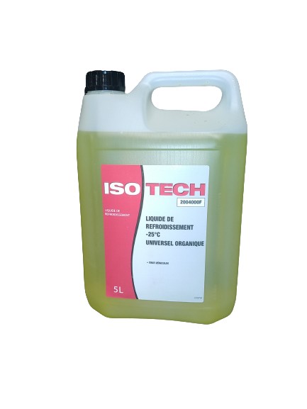 Liquide de refroidissement Haute performance ISOTEC bidon de 5 litres