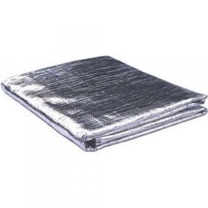 plaque d'isolation thermique aluminisée 1M X 1M, 660g/m2  épaisseur 0.6 mm