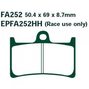 Paire de plaquettes de frein EBC-FA252