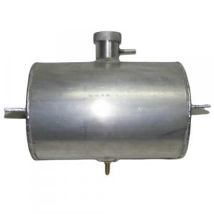 reservoir essence Aluminium Cylindrique 5 L avec sortie basse dash6 , bouchon alu et sortie valve de prise d'air