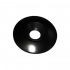 rondelle conique alu anodisé  diam ext 30mm x int 8mm noir